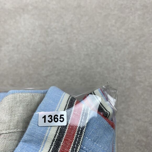 Tommy Bahama Cabana Stripe Linen Shirt Button Long Sleeve Shirt Men's Size XL - Picture 15 of 15